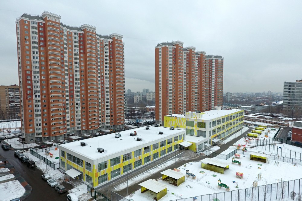 Застройка у метро Нагорная