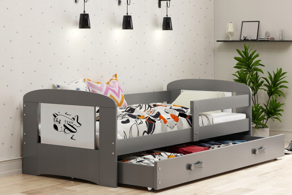 Детская кровать Filip Single Graphite