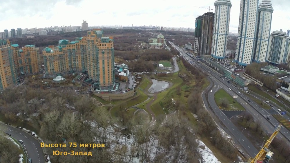 ЖК Мосфильмовская вид из окна