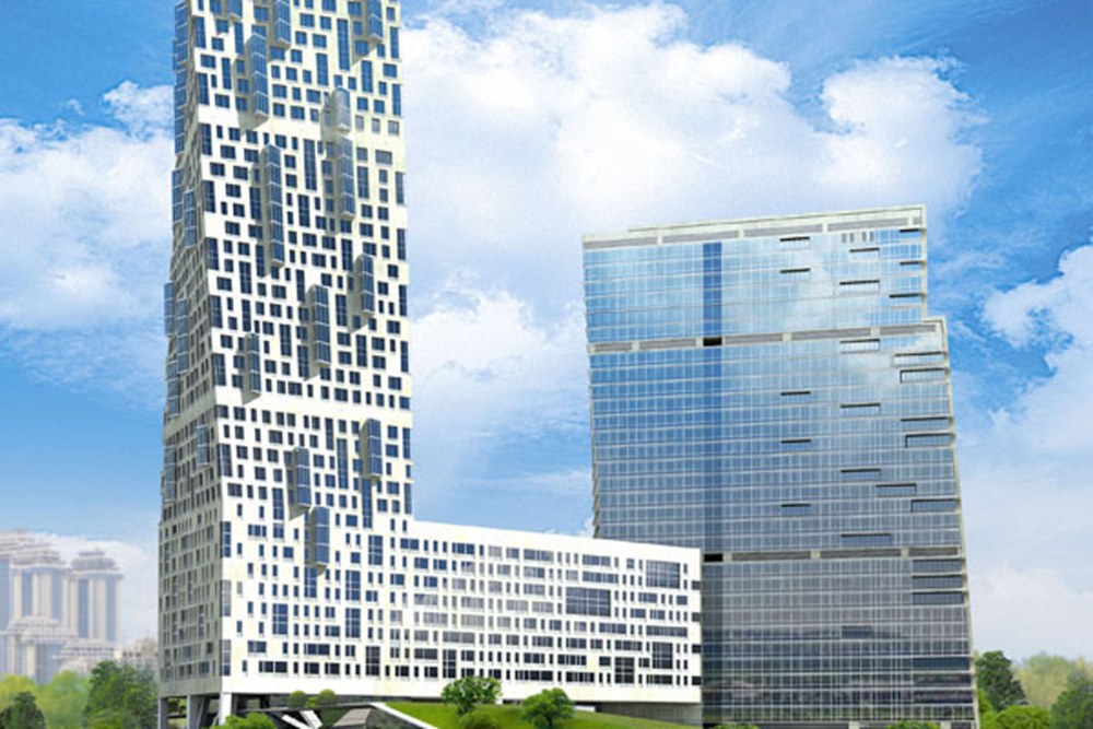 Дом Скуратова на Мосфильмовской