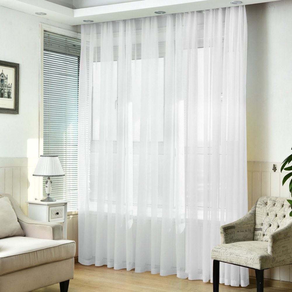 Тюль Tulle вуаль белая 300х270