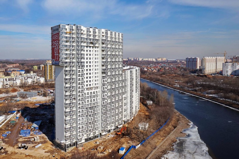 Строящийся жилой комплекс "Маяк" Курган
