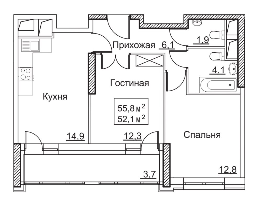Рассказовка квартиры планировка