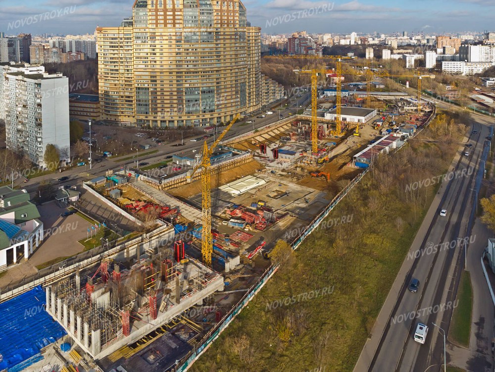 Воронцовский 12 ход строительства