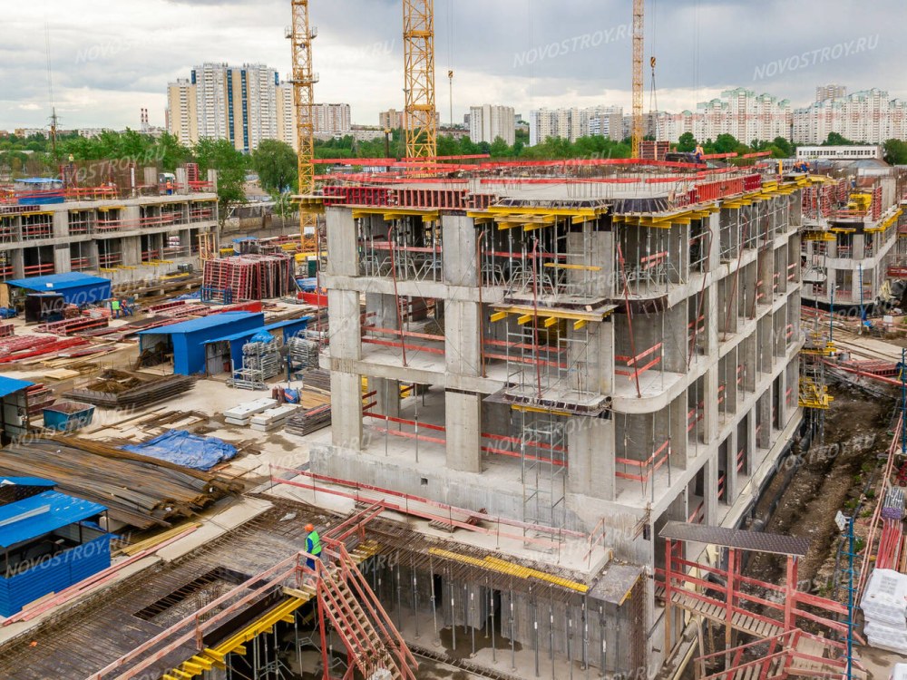 ЖК НАУ ход строительства