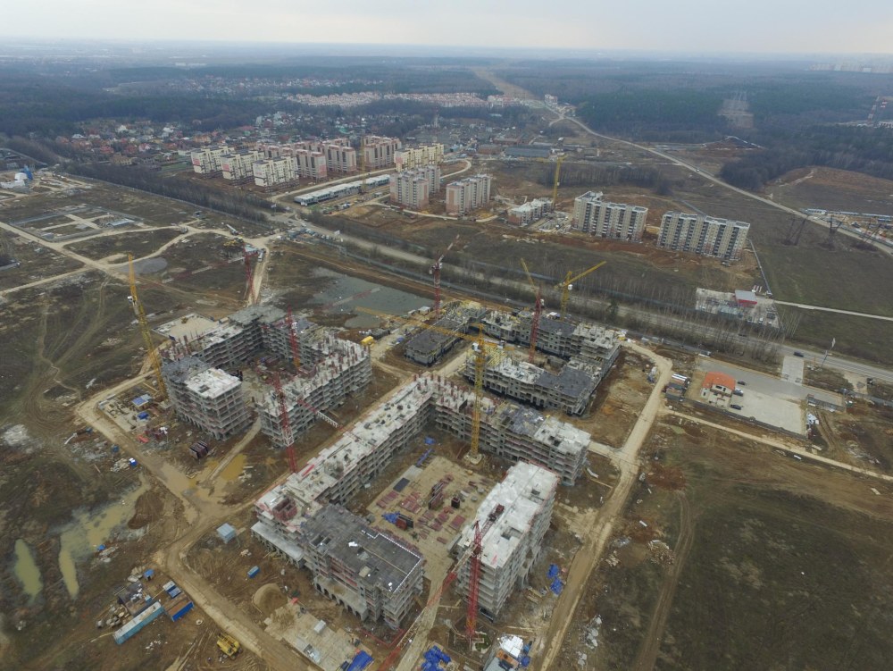 Ход строительства ЖК Видный город Московская область декабрь 2022