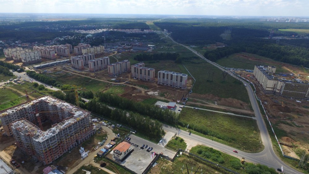 Видное Ольховая ход строительства