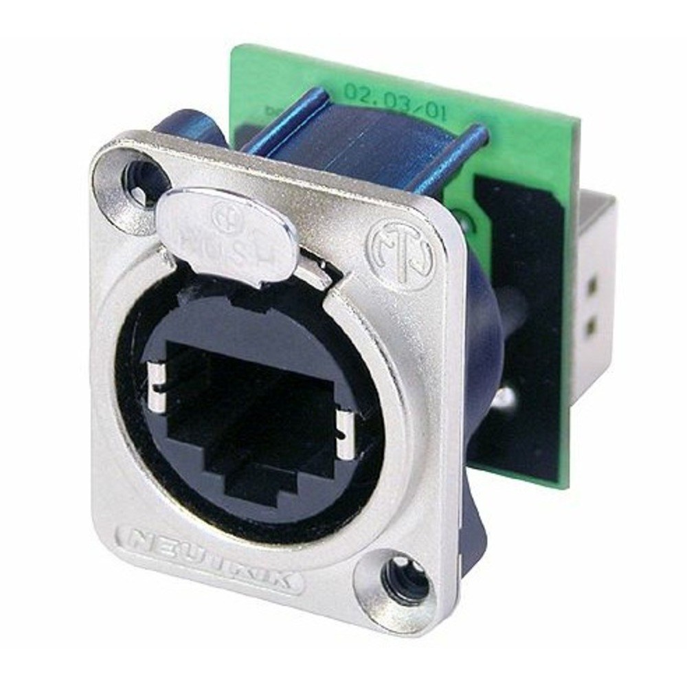Neutrik rj45 панельный разъем