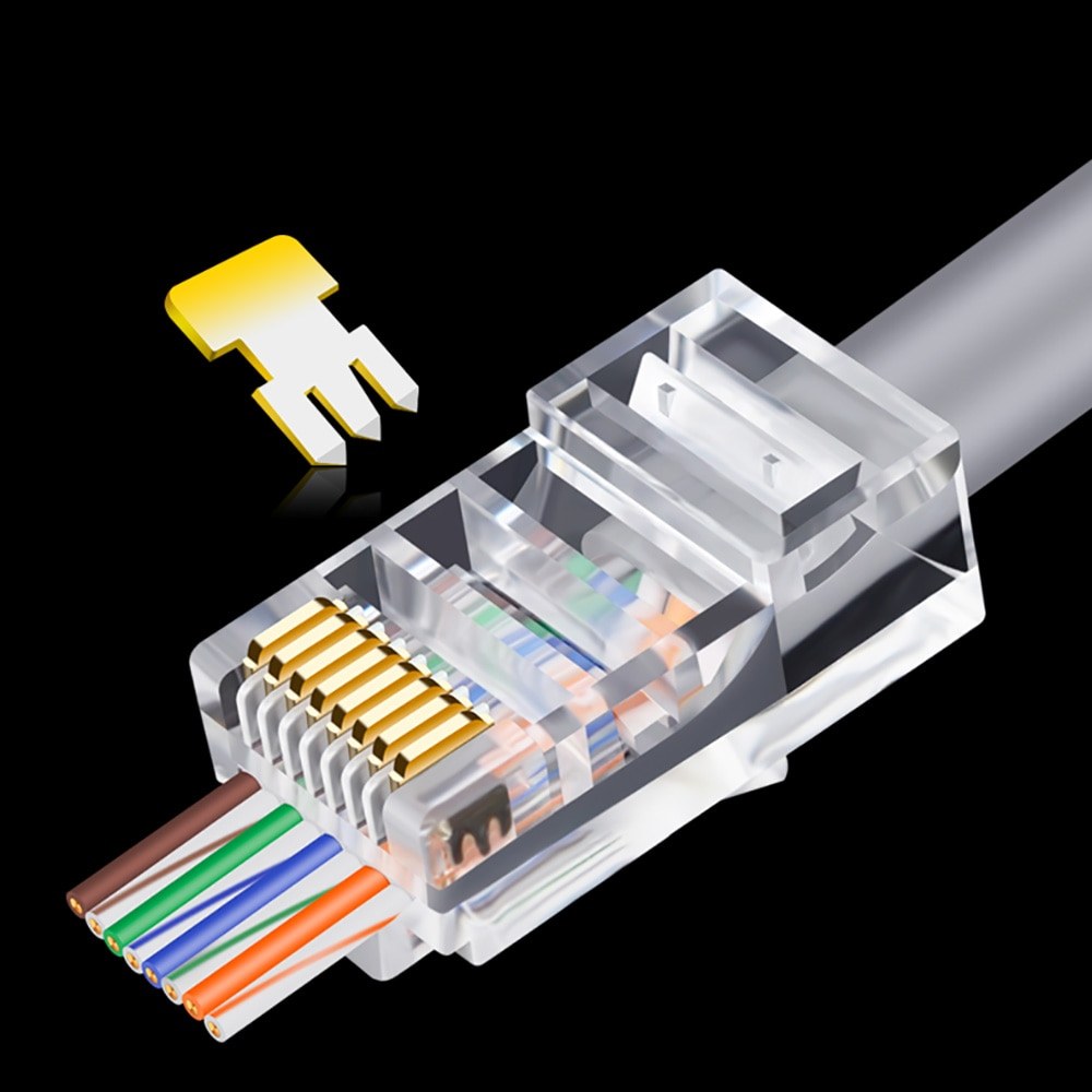 Коннектор RJ-45 utp5e (100шт)