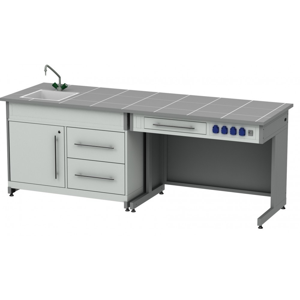 Стол лабораторный РМ - 4550-НС