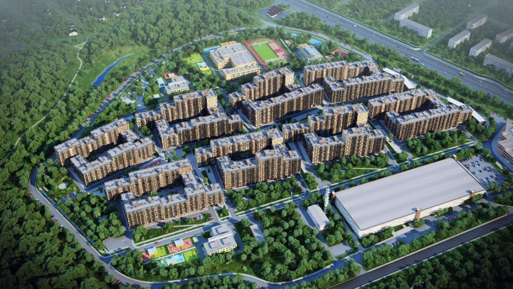Микрорайон Весна Апрелевка