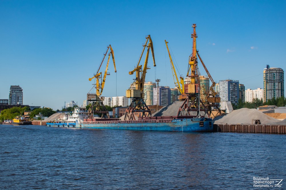 Речной порт Москва проект