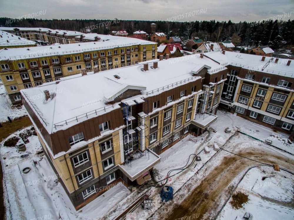 Валентинов парк Королев зимой