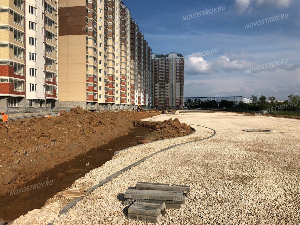 Домодедово парк ход строительства