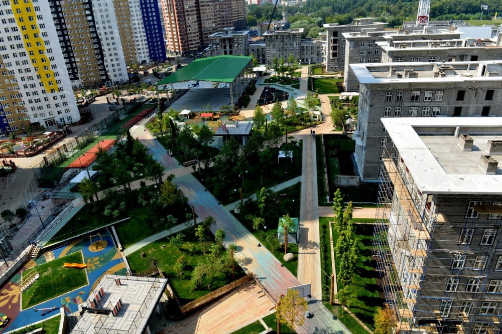 ЖК арт Красногорск территория