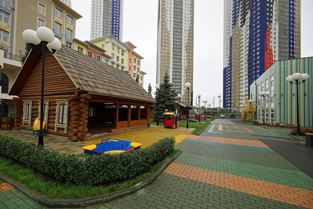 ЖК арт Красногорск двор