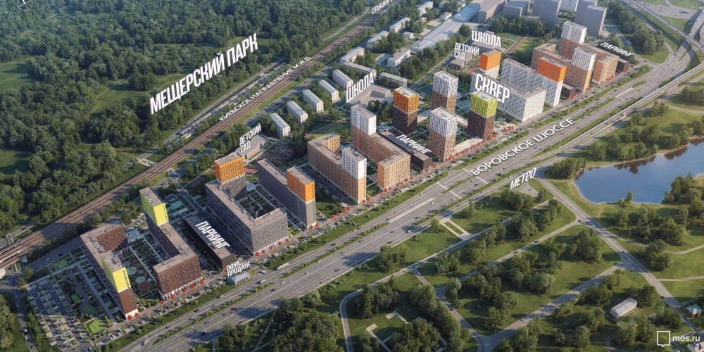 Пик Боровское шоссе Мещерский лес