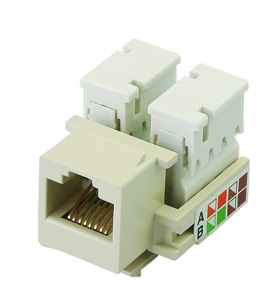 Розетка компьютерная 2гн rg45 кат 5e