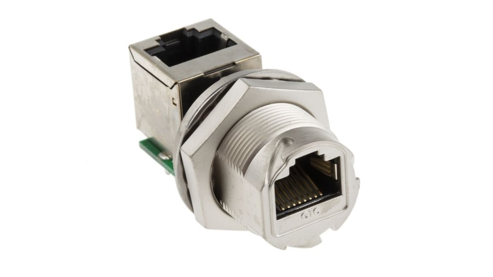 RJ-45 коннектор мама 3d