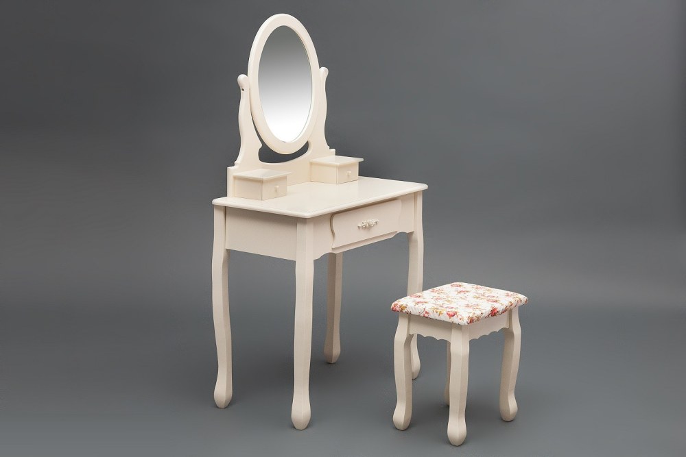 Туалетный столик с зеркалом и табуретом Secret de Maison coiffeuse Mod. Hx15-075