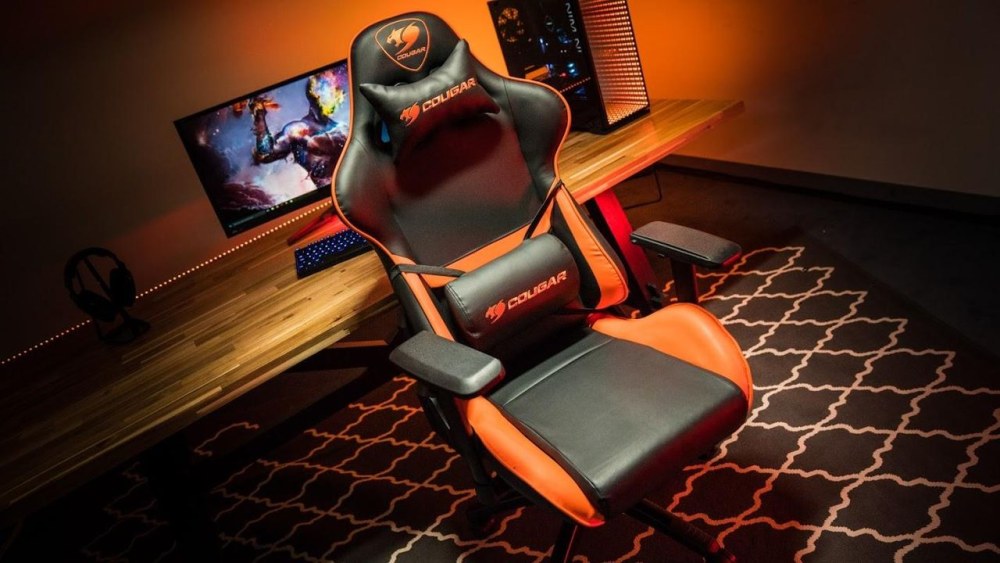 Кресло компьютерное игровое Fusion Orange