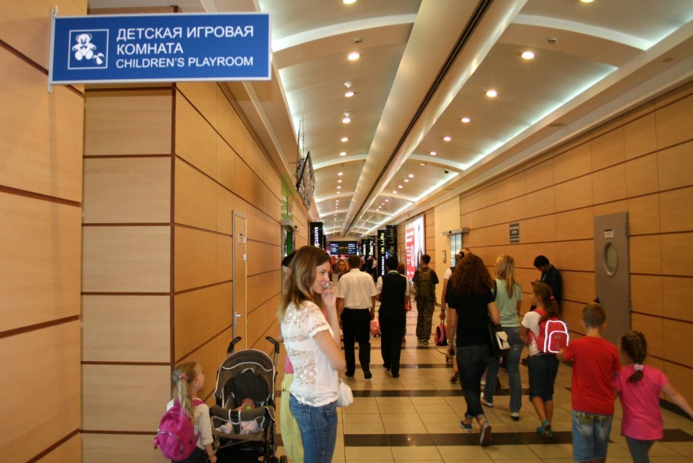Комната матери и ребенка в аэропорту Домодедово
