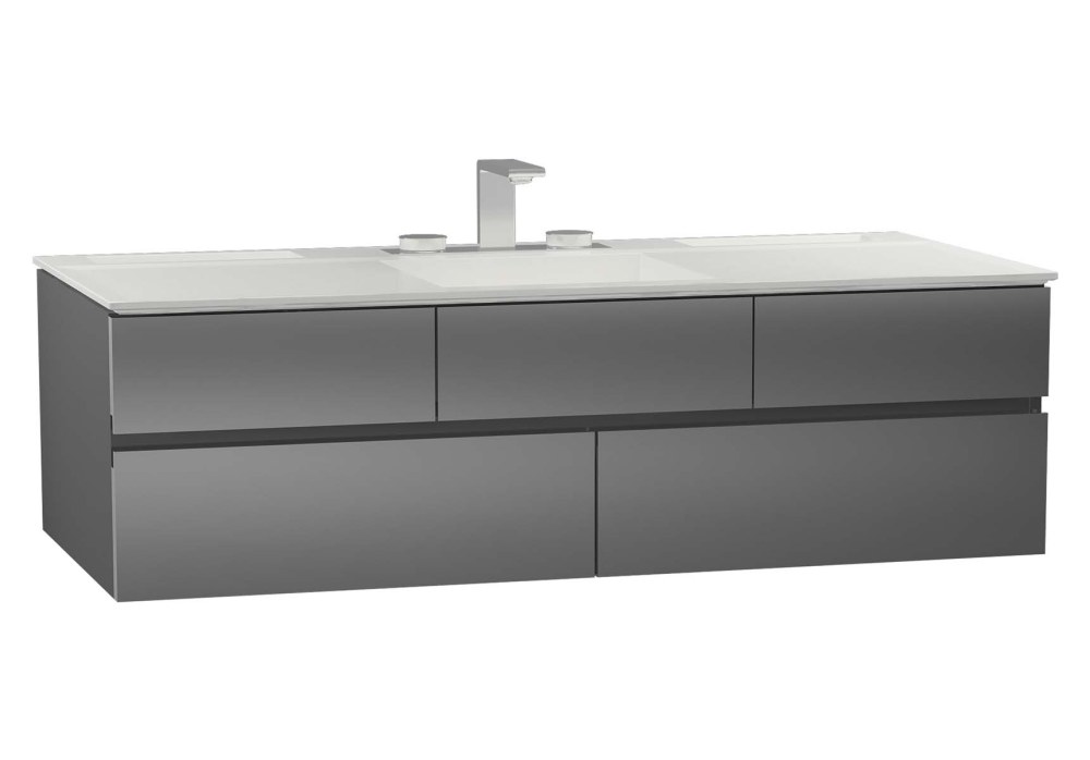 Раковина-столешница 150.5 см Vitra memoria 5711