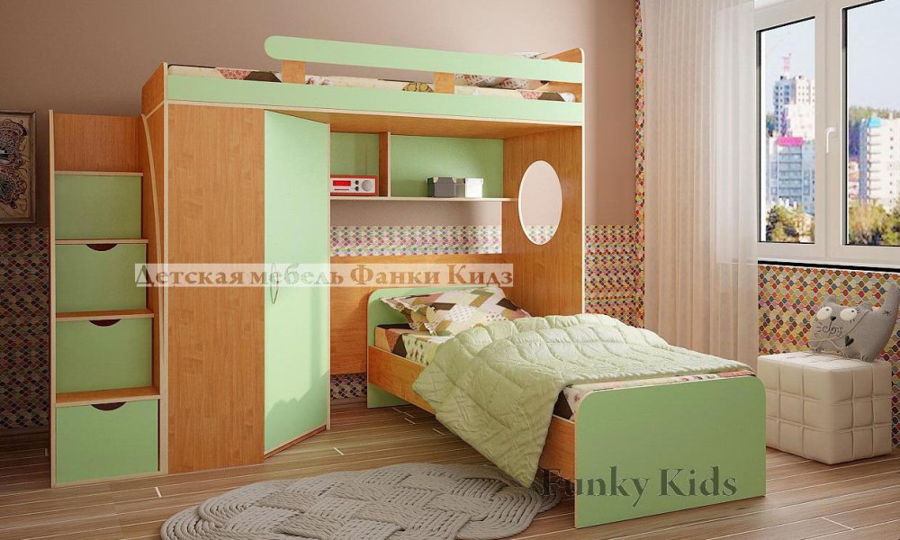 Кровать Фанки Кидз 3