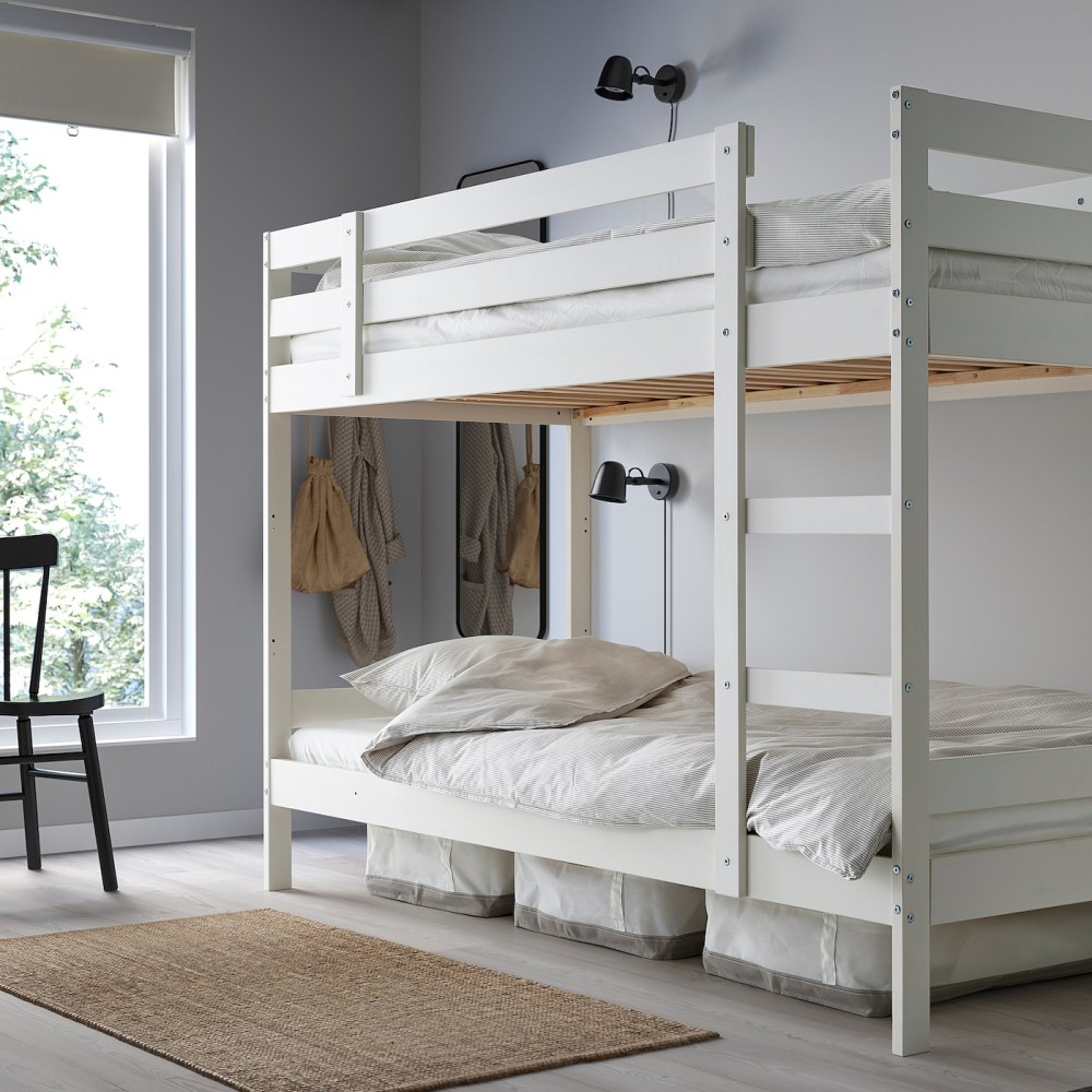 Двухъярусная кровать ikea mydal
