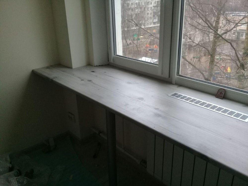 Подоконники в 4.2 Газель