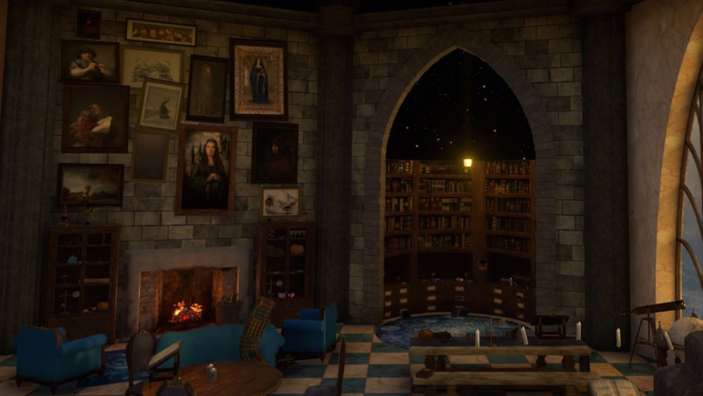 Ravenclaw common Room VR
