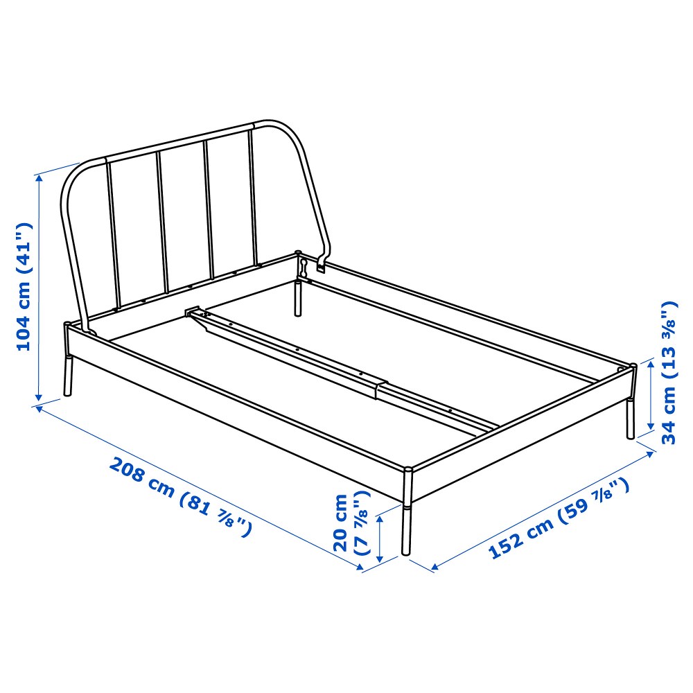 Ikea КОПАРДАЛЬ каркас кровати