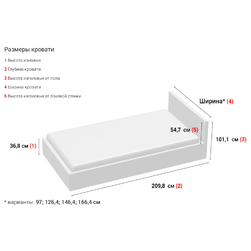 Кровать Ника Люкс с подъемным механизмом 160х200