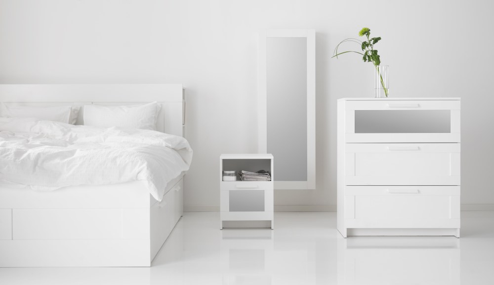 Тумба белая brimnes ikea
