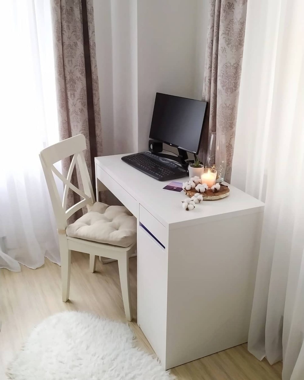 Micke микке письменный стол, белый105x50 см