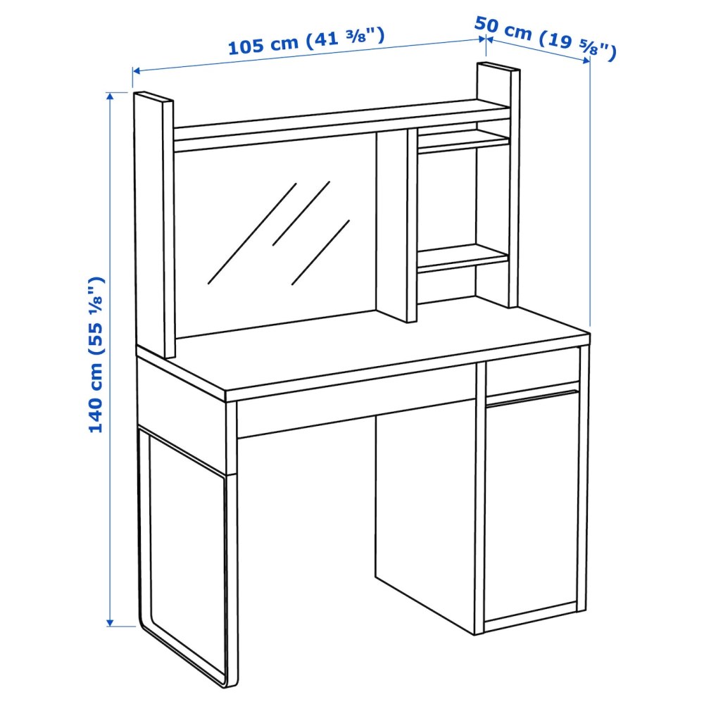 Письменный стол ikea микке