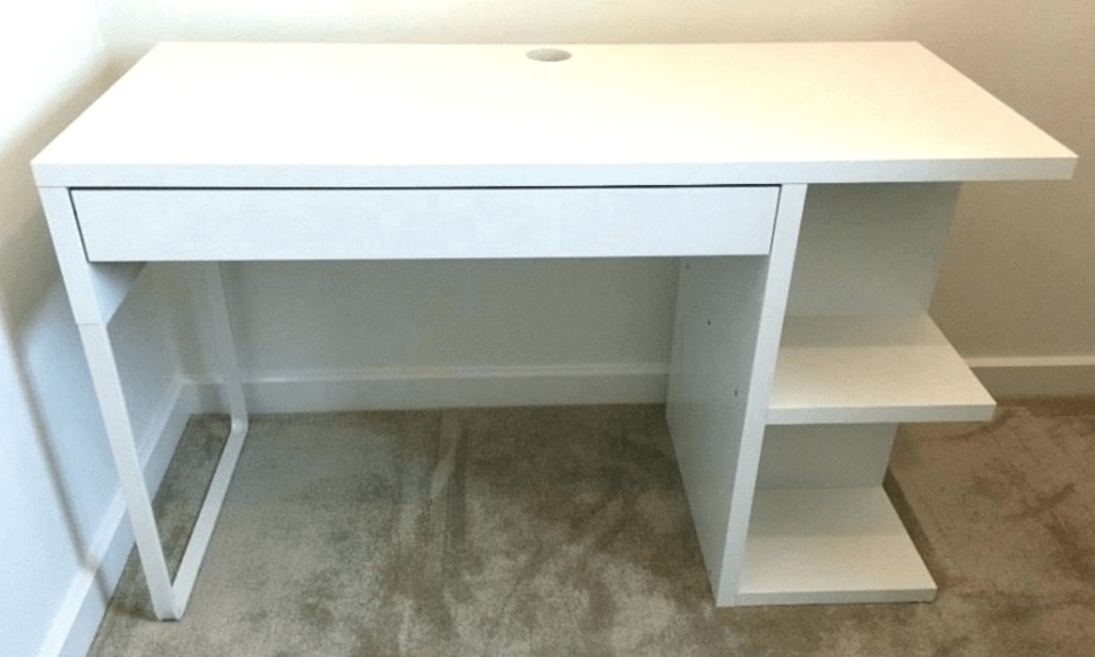 Стол Micke ikea белый