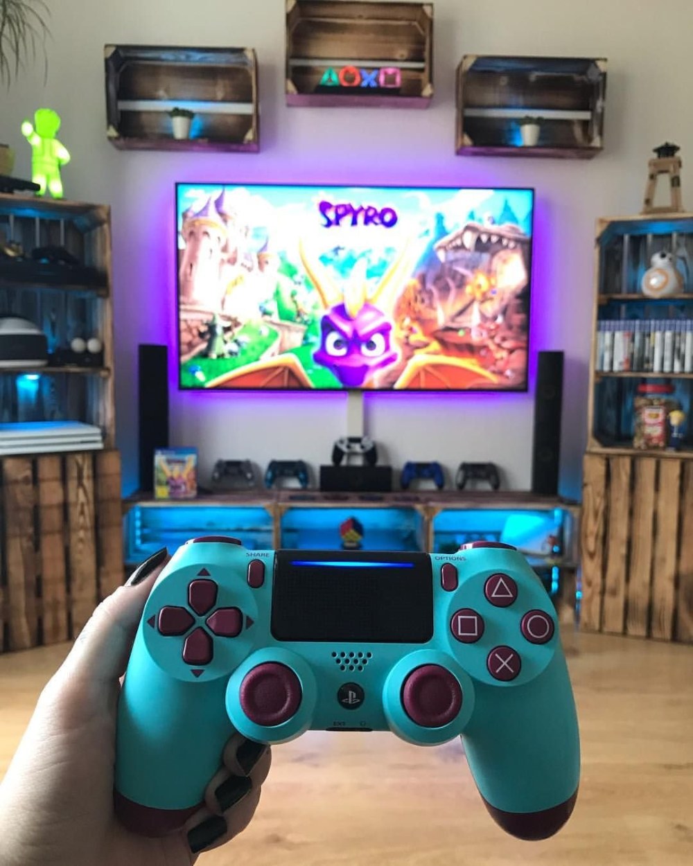 Комната геймера ps5