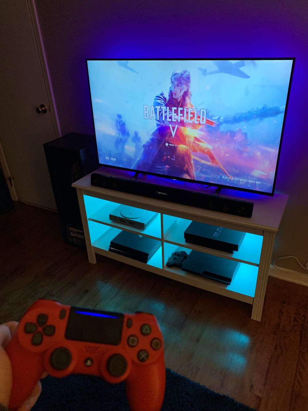 Игровой сетап ps4