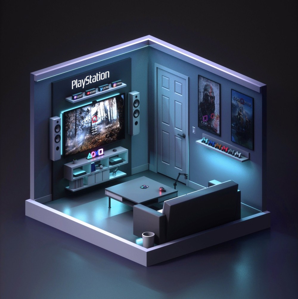 Игровая комната PLAYSTATION 4