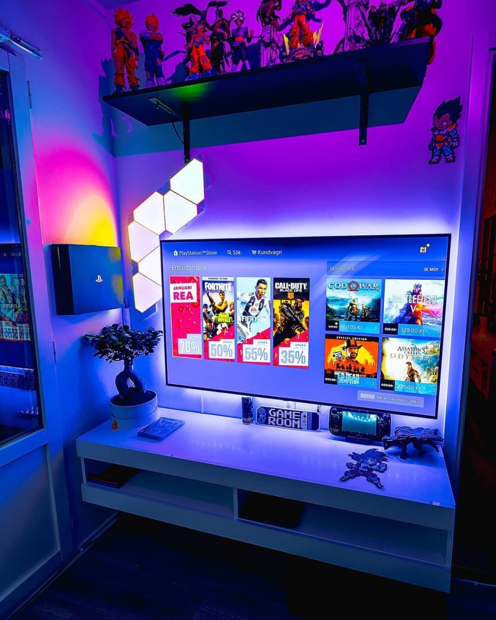 Игровая комната PLAYSTATION