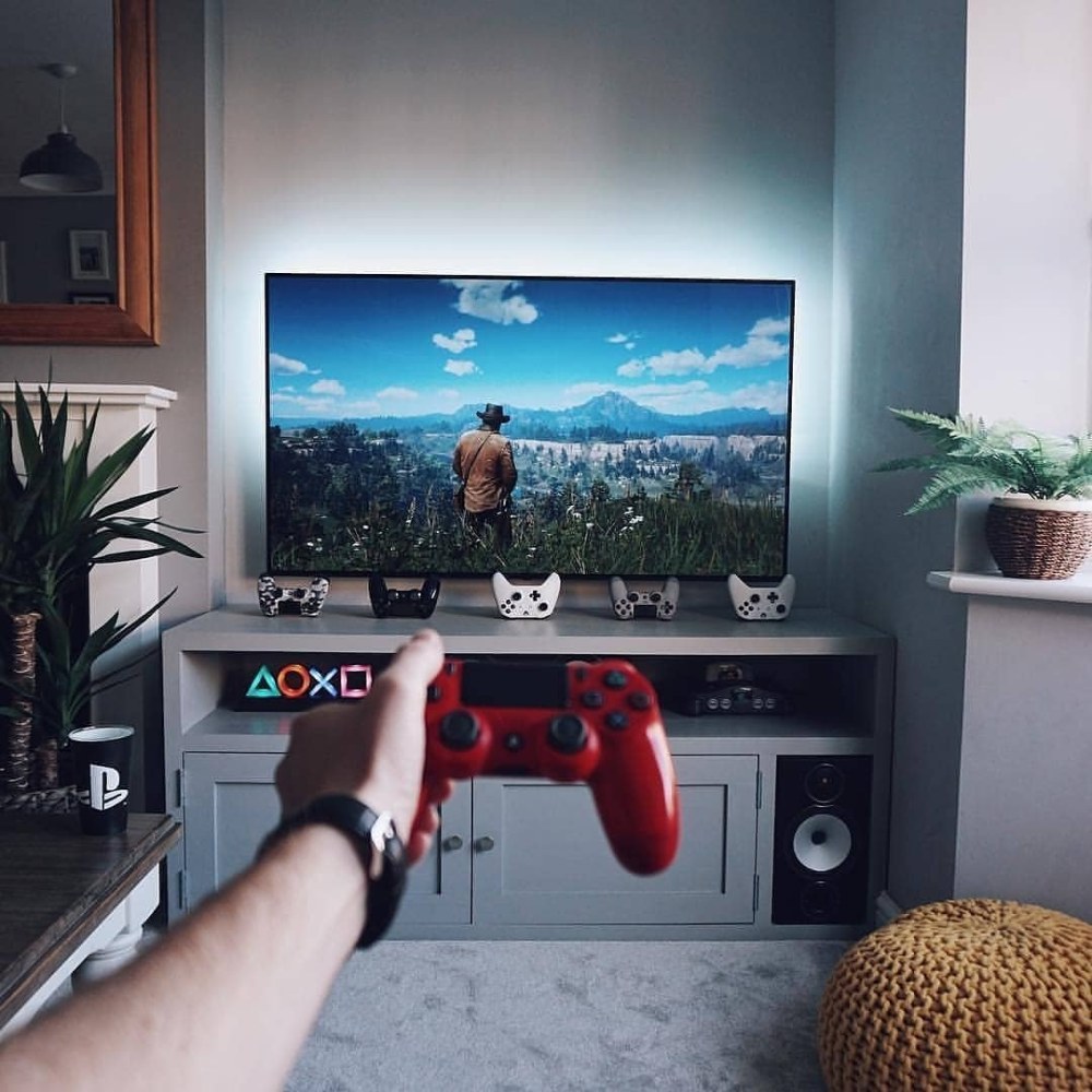 Комната геймера ps5