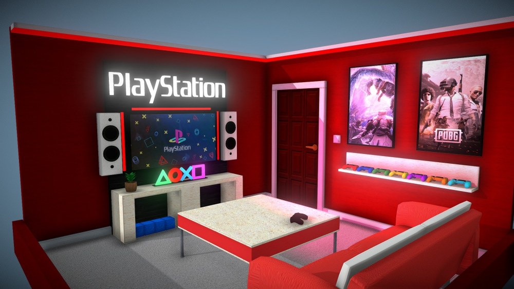 Комната PLAYSTATION 4