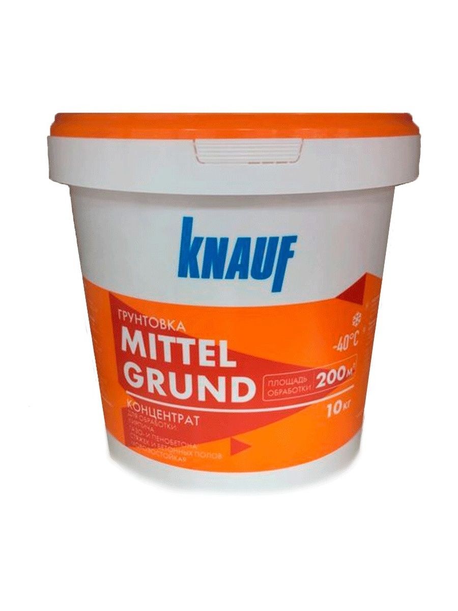 Грунтовка Knauf Миттельгрунд 10 кг концентрат