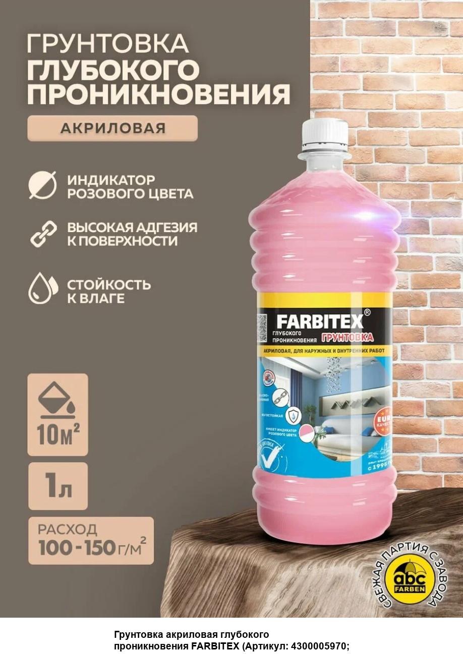 Грунтовка Фарбитекс профи