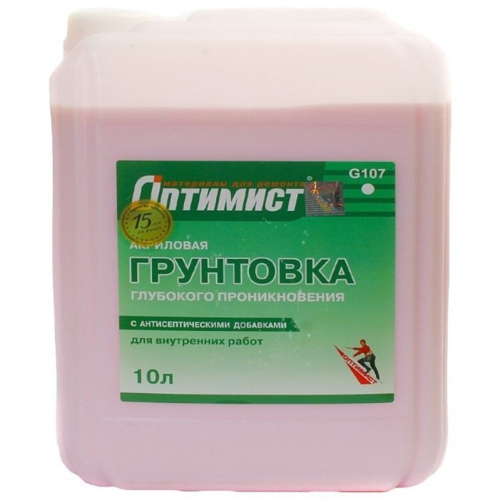 Грунтовка оптимист акриловая 10л