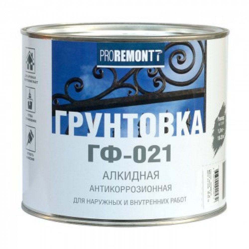 Грунт ГФ-021 Лакра серый 20кг