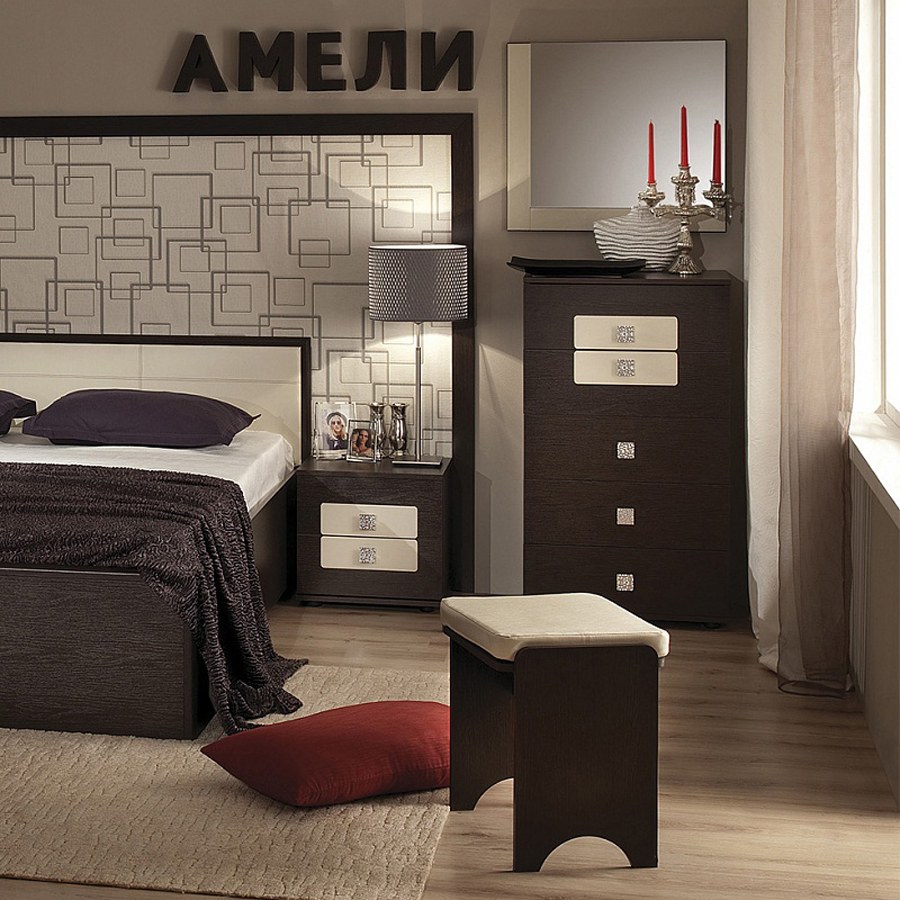 Спальня Амели венге