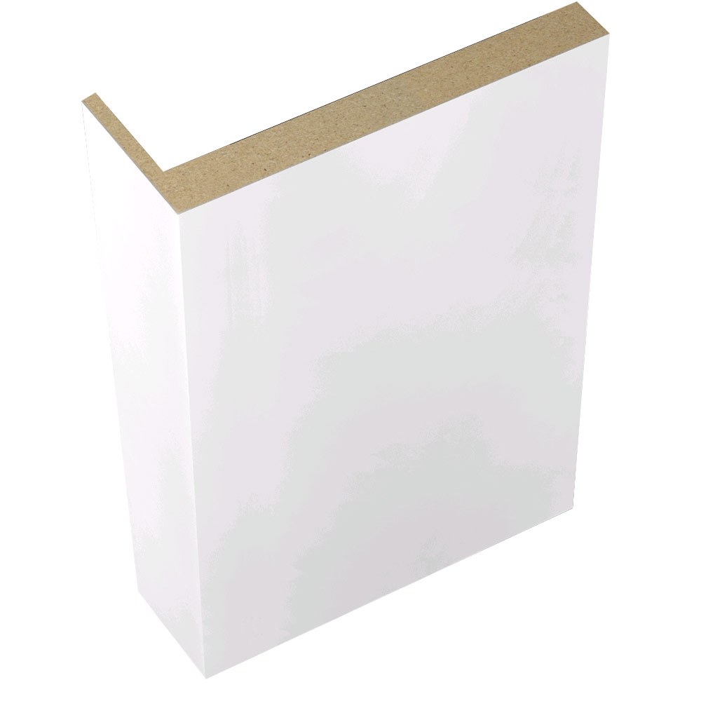 Наличник дуб белый экошпон 70*8*25*2200 телескоп