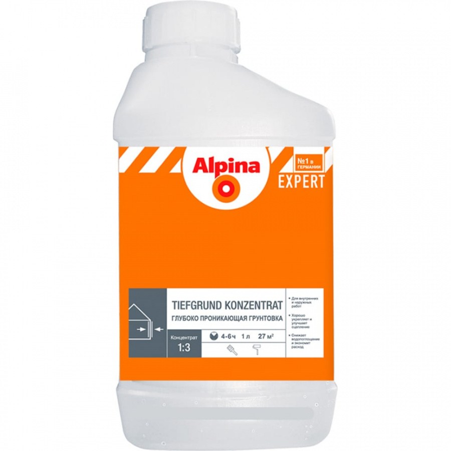 Грунт адгезионный "Alpina Expert Quarzgrund" 4,0 кг 948103232
